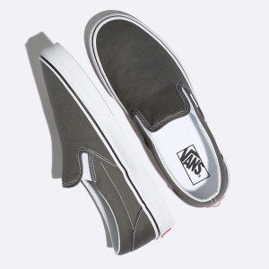 Vans Erkek Kaykay Ayakkabısı Slip-On Koyu Gri | 27414-433